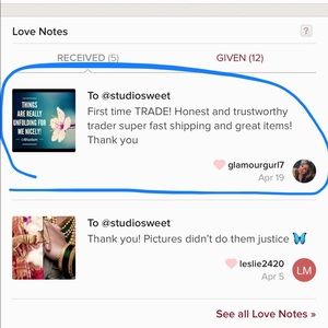 🦋🦋 TRADE history 🦋🦋